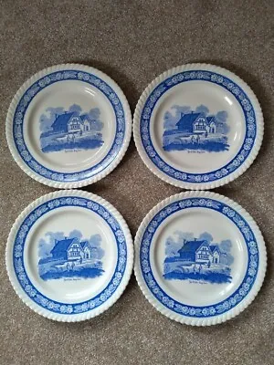 Buy Four Grays Pottery Hand Painted  Ye Olde Jug Inn  Decorative Plates - Very Rare • 10.99£