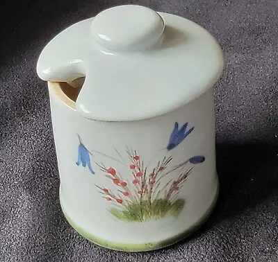 Buy Buchan Portobello Scotland  Mustard Jar(s) Thistle Ware Stoneware Hand Painted • 16.31£