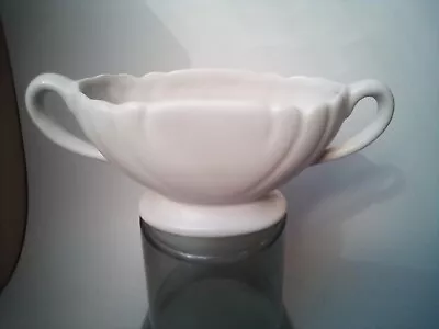 Buy Dartmouth Pottery Mantle 2 Handled  Vase White 21 Cm • 17£