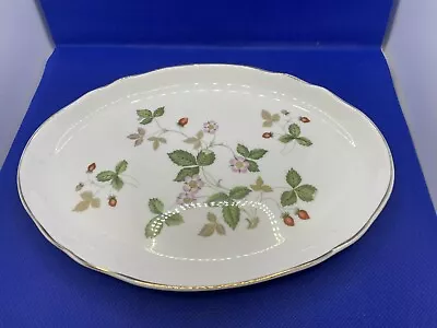 Buy Wedgewood Wild Strawberry Bone China Oval Plate • 15£