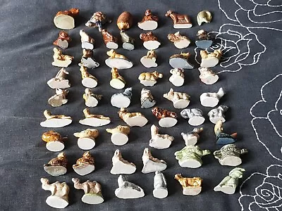 Buy Wade Whimsies Domestic  Animals And Wild Animals Mixed Job Lot Of 55 • 18£