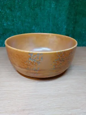 Buy Vintage Shorter & Son Ltd Pottery Duo Colour Amber& Green Fruit Bowl/centrepiece • 22.50£