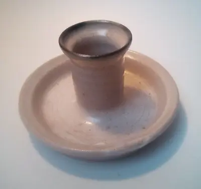 Buy O’Riain Studio Pottery (?) CANDLE HOLDER  Handmade  Ireland 11.5 Cm (m) • 10£