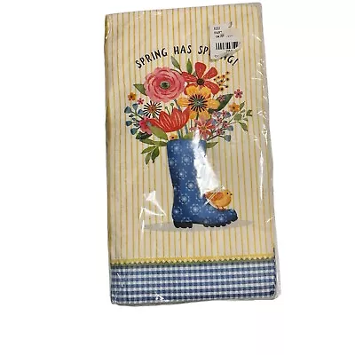 Buy Creative Converting Rain Boots Flower Bouquet Spring Has Sprung 36 Piece Napkins • 24.11£