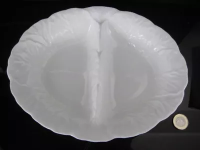 Buy Coalport Countryware Open Oval Vegetable Divided Serving Bowl Dish White Cabbage • 74.99£