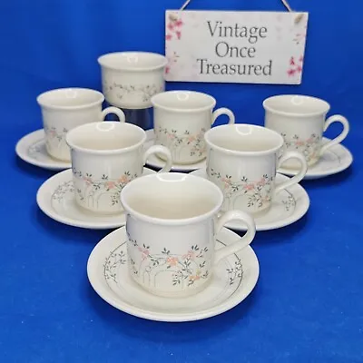 Buy Vintage Biltons Trellis Rose * 5 X Cups & Saucers With Sugar Bowl * 1980s VGC • 13.75£
