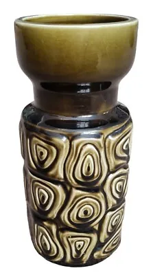 Buy Arthur Wood 1970’s 'Osel' Dark Green Vase • 15£