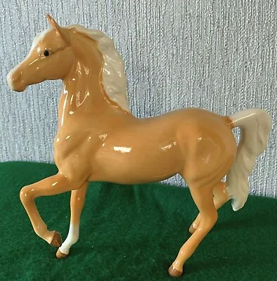 Buy ROYAL DOULTON HORSE PONY PRANCING ARAB MODEL No. DA 49  PALOMINO GLOSS PERFECT • 49.99£