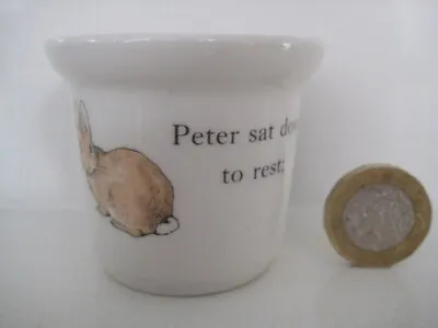 Buy Wedgwood Beatrix Potter Peter Rabbit Nursery Ware Egg Cup Made In England • 12.99£
