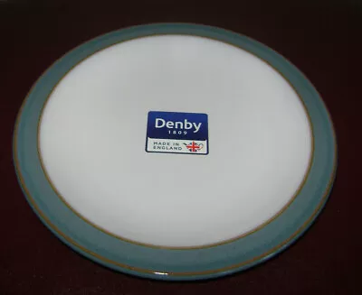 Buy New Denby Langley Azure Teaplate Tea Dessert Plate Dish Pottery Stoneware China • 36.04£