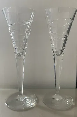 Buy Two Jasper Conran Stuart Crystal Champagne Glasses • 125£