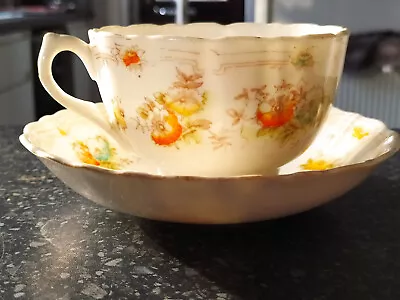 Buy Royal Albert Crown China Tea Cup & Saucer Vintage • 15.99£