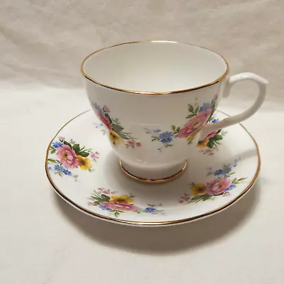 Buy Royal Sutherland HM Fine Bone China Tea Cup And Saucer • 14.41£