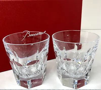 Buy Baccarat Crystal HARCOURT 2 Pairs Crystal Glass With Original Box • 257.81£