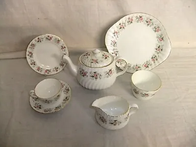 Buy C4 Porcelain Minton - Spring Bouquet - Vintage Floral Fluted Tableware - 2A2C • 3.99£