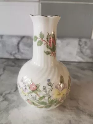 Buy Vintage Aynsley Fine Bone China - England - Wild Tudor - Bud Vase • 3.49£