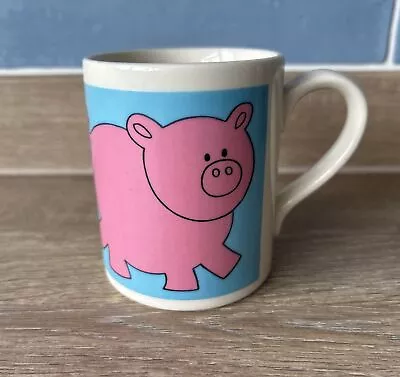 Buy Tesco Home Shop Big Pig Mug Pink Novelty Earthenware Made In England 250ml • 5£