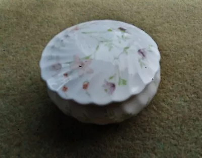 Buy Wedgwood Campion Fine Bone China Trinket Box Flower • 9.99£