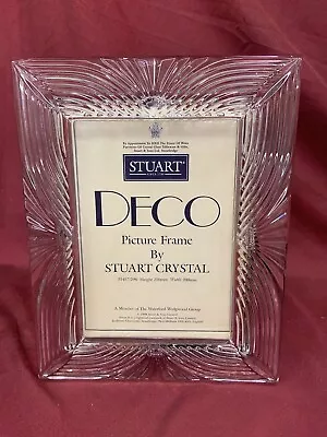 Buy Stuart Crystal Photograph Frame 250mm X 200mm • 18£