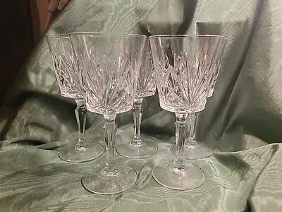 Buy Vintage Cristal D'Arques-Durano St. Maxime Wine Glass Set Of 5,  Made In France • 26.89£