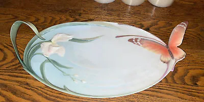 Buy FRANZ Porcelain Bone China PAPILLON Butterfly Serving Platter • 104.36£