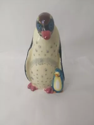 Buy Emperor Penguin With Chick Figurine Chipped On Beak & Foot USSR Vintage S173 • 19.45£