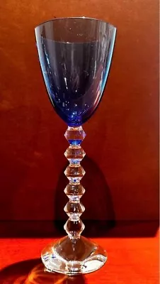 Buy Baccarat Vega Fortissimo Crystal Wine Glass Blue With Box • 173.16£
