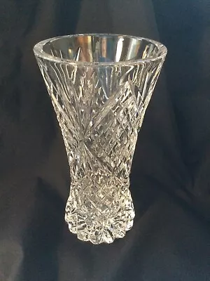 Buy Tyrone Irish Lead Crystal 6 Antrim Vase - Excellent Condition And Stunning Cut • 7.50£