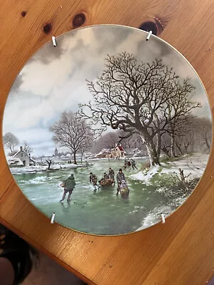 Buy Coalport Winter Landscapes Christmas Day 8  Collectors Plate • 6.50£