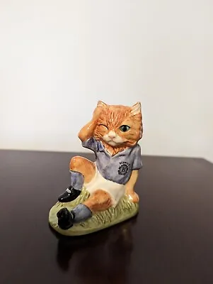 Buy Beswick Figure Footballing Felines Mee-ouch FF2 No. 375 Boxed • 12£