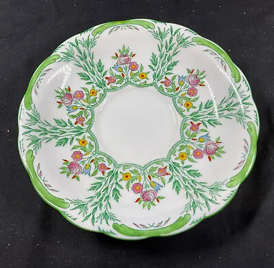 Buy Vintage Mintons Saucer B1233 Art Deco Floral Ceramic Fine Bone China Used 5 5/8” • 12.50£