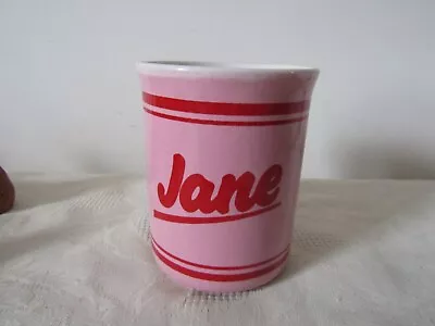 Buy Retro The Welsh Beaker Company Pottery Pink Mug Cup JANE 10cm Tall • 9.99£