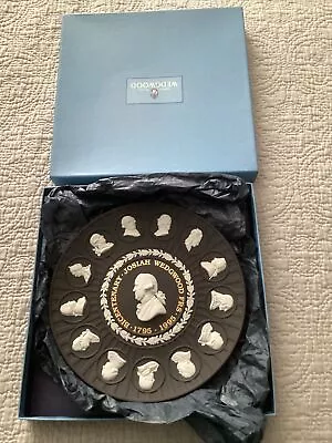 Buy Wedgwood Black Jasperware Josiah Wedgwood Bicentenary Plate - Signed Ltd Ed • 60£