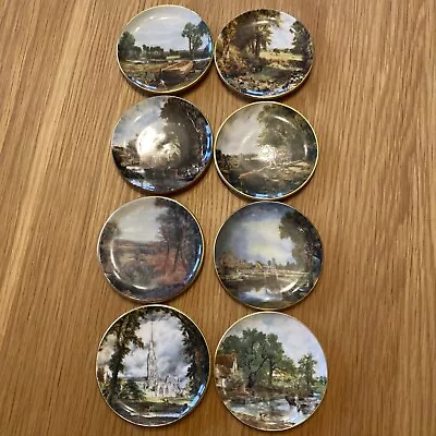 Buy Set Of 8 Coalport Ceramic Miniature Plates By John Constable • 48£