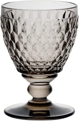 Buy Villeroy & Boch White Wine Crystal Glass Smoke/Grey Color, 230 Ml Boston • 14.99£