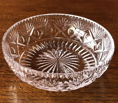 Buy Royal Doulton Small Cut Glass Crystal Dish • 10£