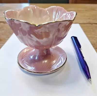 Buy Maling Pottery Pink Lustreware Harlequin Sundae Dish Bowl Rare Freepost  • 12.29£