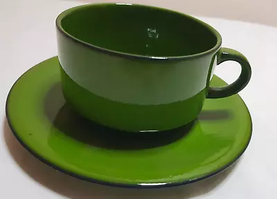 Buy Bright Green Cup & Saucer • 5£