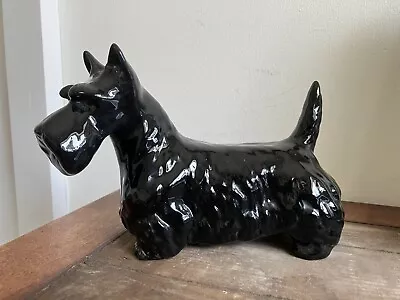 Buy Vintage Beswick Pottery Black Scottie Dog Scottish Terrier Figurine • 25£