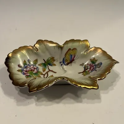 Buy Vintage Herend Fine Porcelain Hand Painted Pin Tray Dish Made In Hungary *Chip • 22.77£