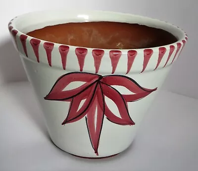 Buy Hand Painted Norwegian Ceramic Planter Pot  • 22.99£