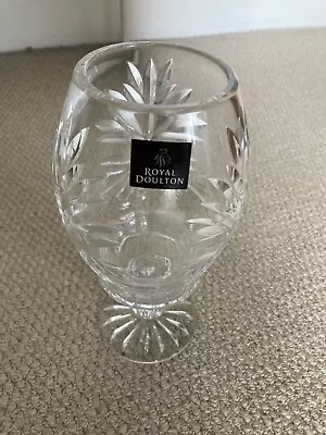 Buy Royal Doulton Lead Crystal Candle Holder (Hurricane Style) • 10£