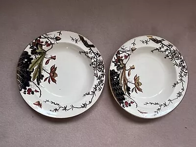 Buy Antique George Jones Lilium Pattern : 2 Soup Bowls • 20£