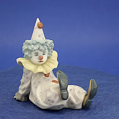 Buy Lladro Tired Friend 01005812 Boy Clown Porcelain Figurine - 12.5cm/4.9  High • 44.99£