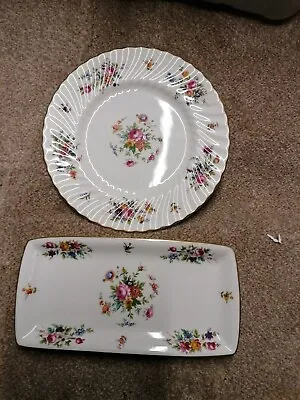 Buy Minton Marlow Large Sandwich Tray And Plate • 5£