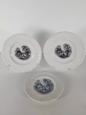 Buy Extremely Rare Three Pearl Ware William Smith & Co, Middlesbrough Pottery Plates • 104£