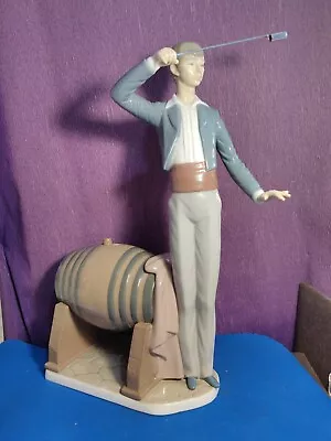 Buy Vintage Large Lladro  Figurine 5239 Wine Taster C1984  14  • 72£