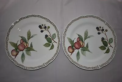 Buy Two Noritake Royal Orchard Dinner Plates 10 ¾ Excellent • 33.07£