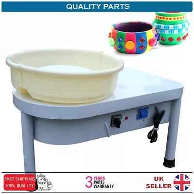 Buy 25CM Electric Pottery Wheel Ceramic Machine Potter Clay Shape Craft DIY 250W UK • 205£