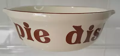 Buy FAB Vintage 1970s Royal Cauldon PIE DISH Ceramic Oval Brown/Beige 5.5  Diameter • 7.95£